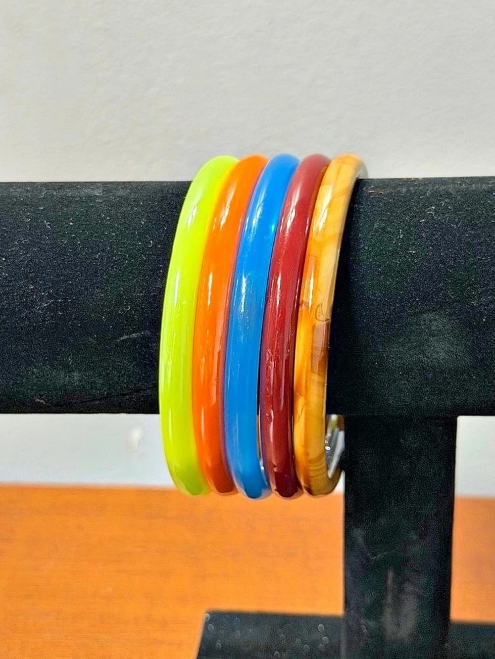 Multicolor Bangle Bracelet Set
